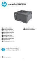 HP LaserJet Pro M706 series Guia de instalação