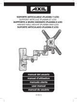 Engel Soporte orientable LUNIXPRO-3 para Plasma y LCD/TFT Manual do usuário
