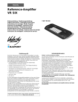 Blaupunkt V SIX VELOCITY AMP Manual do proprietário