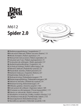 Dirt Devil SPIDER 2,0 TRACKER M613 Manual do proprietário