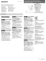 Sony MDR-XD150 Manual do usuário