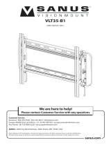 Sanus VLT35-B1 Manual do usuário