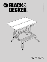 Black & Decker WM825 T3 Manual do proprietário