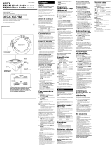 Sony ICF-C217L Manual do usuário