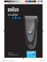 Braun CRUZER 4 FACE Manual do proprietário