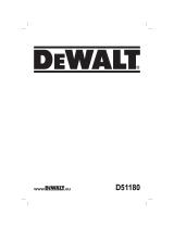 DeWalt D51180 Manual do proprietário