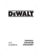 DeWalt DWV902M T 1 Manual do proprietário