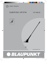 Blaupunkt CLUB GTI FLEX A-RT 07-M Manual do proprietário