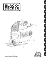 BLACK DECKER KS501 T1 Manual do proprietário
