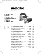 Metabo STE 100 Plus Manual do proprietário