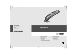 Bosch PMF 10.8 LI Manual do proprietário