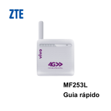 ZTE MF253 Manual do usuário