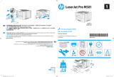 HP LaserJet Pro M501 series Instruções de operação