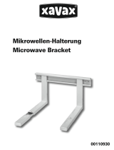 Xavax Microwave Bracket Manual do usuário