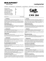 Blaupunkt CMX 264 Manual do proprietário