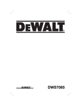 DeWalt DWS7085 Manual do proprietário