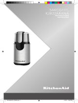 KitchenAid 5AKCG111OB Manual do usuário