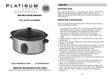 Platinum 6961868 Manual do usuário