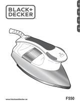 Black & Decker F550 Manual do usuário