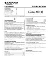 Blaupunkt LONDON RDM42 Manual do proprietário