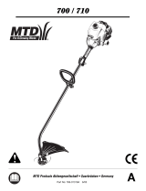 MTD 700 Manual do usuário