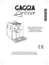 Gaggia Brera Manual do usuário