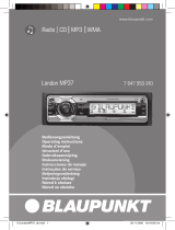 Blaupunkt London MP37 Manual do proprietário