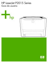 HP LaserJet P2015 Printer series Guia de usuario
