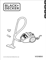 Black & Decker VO1850 Manual do usuário