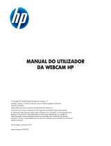 HP 1300 Webcam Manual do usuário