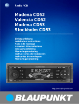 Blaupunkt Modena CD53 Manual do proprietário