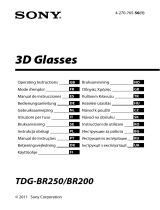Sony TDG-BR250 Manual do usuário