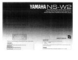 Yamaha NS-W2 Manual do proprietário