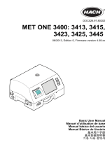 Hach MET ONE 3445 Basic User Manual