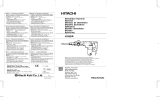 Hitachi H 55SA Handling Instructions Manual
