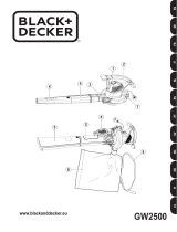 BLACK DECKER GW2500 T1 Manual do proprietário