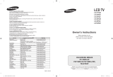Samsung LE-37M86BD Manual do usuário