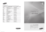Samsung PS50A756T1M Manual do usuário
