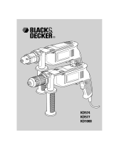 BLACK+DECKER kd 577 crt Manual do usuário