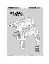 Black & Decker KR650F Manual do usuário