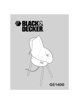 Black & Decker GS1400 Manual do proprietário