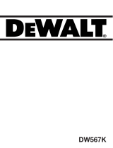 DeWalt DW567 Manual do usuário