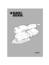 Black & Decker KA110E Manual do usuário