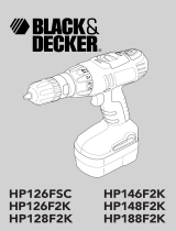 Black & Decker HP146F Manual do usuário