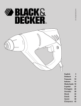 BLACK DECKER kr 2000 k Manual do proprietário