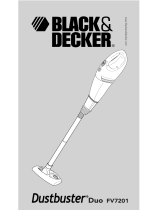 BLACK DECKER Dustbuster Duo FV7201K Manual do proprietário