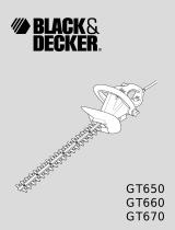 Black & Decker GT650 Manual do usuário