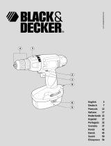 Black & Decker cd 12 c 100 Manual do proprietário
