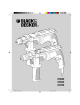 Black & Decker kr 580 Manual do proprietário