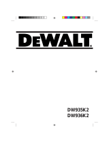 DeWalt DW 936 Manual do proprietário
